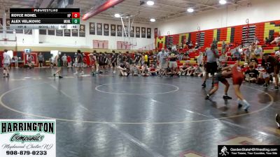 Youth-80 lbs Quarterfinals (8 Team) - Royce Rohel, High Point vs Alex Veljkovic, Morris Hills