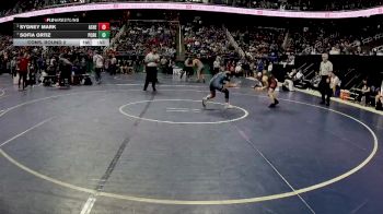 114 lbs Cons. Round 2 - Sofia Ortiz, Panther Creek vs Sydney Mark, Asheville 