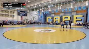 144 lbs Champ. Round 1 - Justin Craig, Sussex Central H S vs King Peden, Woodbridge H S