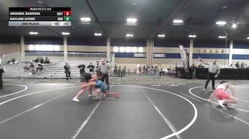 175 lbs 2nd Place - Arianna Santana, Khutulun vs Kaylani Lyons, Grindhouse WC