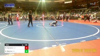 80 lbs Quarterfinal - Nixon Herrera, OCRTC vs Brooks Blevins, WTC