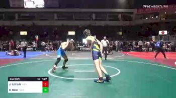 170 lbs Round Of 16 - Joseph Estrada, Yucaipa Thunder vs Dalton Reed, Team Aggression