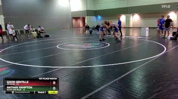 195 lbs Placement Matches (16 Team) - Nathan Hampton, Black And Blue vs Gavin Gentille, STL Blue