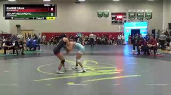 111 lbs Quarterfinal - Jenavi Alejandro, Centennial vs Rianne Sana, Desert Oasis