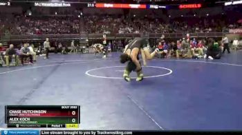 3 lbs Champ. Round 1 - Alex Koch, Cedar Rapids Kennedy vs Chase Hutchinson, Valley, West Des Moines