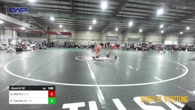 125 lbs Round Of 32 - Austin Martin, Nebraska Boyz vs Angel Cejudo Jr., Valiant Prep