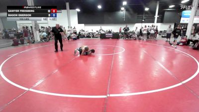 105 lbs Sawyer Freisberg, Kansas vs Mason Emerson, Idaho