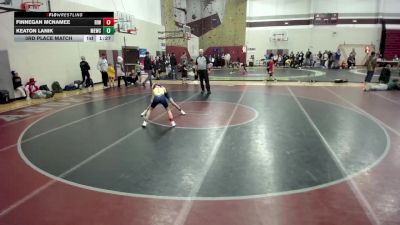 63 lbs 1st Place Match - Finnegan McNamee, Rosemount Irish Wrestling vs Keaton Lanik, MN Elite Wrestling Club
