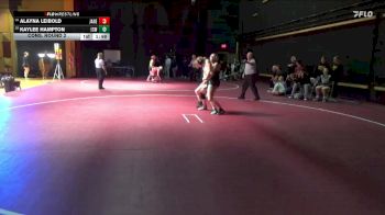 120 lbs Cons. Round 2 - Alayna Leibold, Janesville vs Kaylee Hampton, Iowa City West