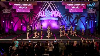 Attack Cheer Elite - Velocity [2024 L1 Junior - D2 2] 2024 Aloha Grand Nationals