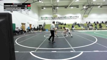 157 lbs Champ. Round 1 - Camden Williams, Bakersfield College vs Christopher Mattar, Cerritos