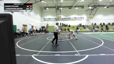157 lbs Champ. Round 1 - Camden Williams, Bakersfield College vs Christopher Mattar, Cerritos