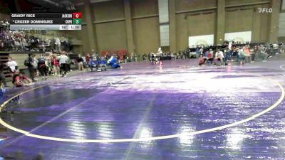 120 lbs Champ. Round 3 - Cruzer Dominguez, Creighton Prep vs Graidy Rice, Jackson