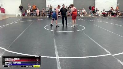 250 lbs Semis & 1st Wrestleback (8 Team) - Kade Calderon, Washington vs Brycen Hopkins, Kansas