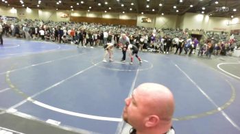 81 lbs 5th Place - Glenn Chapman V, USA Gold vs Logan Alkire, Run To Danger