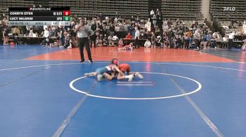 57 lbs Rr Rnd 1 - Corbyn Zitek, Nebraska Elite - ESE vs Lucy Milgrim, Dark Horse/Apex - ESE