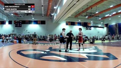 190 lbs Cons. Semi - Kael Macdonald, PWC vs Vake Martin, Richmond Wrestling Club