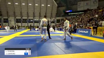 LEONARDO TEIXEIRA LARA vs JHONNY LOUREIRO SIGALLIS SOUZA 2019 World Jiu-Jitsu IBJJF Championship