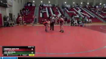 160 lbs Cons. Semi - Joe Brasseal, Gardendale Hs vs Andrew Shelton, Hewitt-Trussville