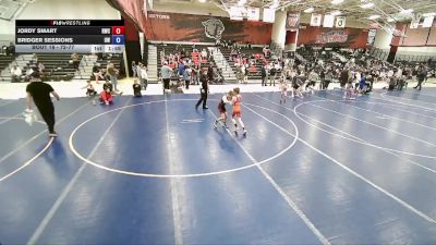 72-77 lbs Round 5 - Bridger Sessions, Uintah Wrestling vs Jordy Smart, Ravage Wrestling Club