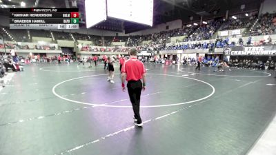 138 lbs Braeden Hamill, Bay Port vs Nathan Henderson, Holmen