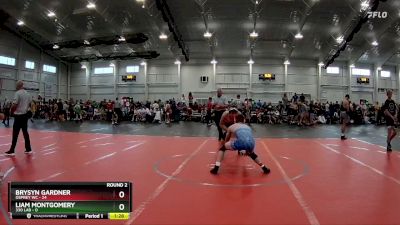 126 lbs Round 2 (4 Team) - Liam Montgomery, 330 Lab vs Brysyn Gardner, Osprey WC