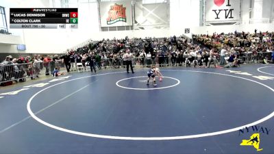 50 lbs Cons. Round 1 - Lucas Dennison, Deep Roots Wrestling Club vs Colton Clark, Brawler Elite