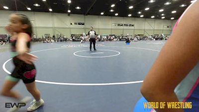 65 lbs Rr Rnd 2 - Liliana Guerrero, Mojo K-6 vs Arabella Arroyo, Sisters On The Mat