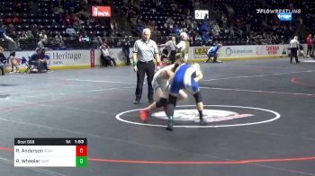 152 lbs Quarterfinal - Rylan Anderson, Reardan vs Ryan Wheeler, Curtis