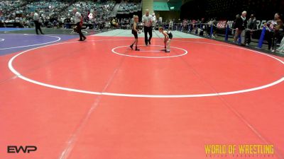55 lbs Quarterfinal - Demid Cheltsov, Savage House Wrestling Club vs Barrett Bucholz, Ryse Wrestling Academy