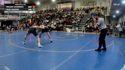 172 lbs Consy 2 - Michael Olszewski, Moon Area vs Riley Shaffer, Norwin