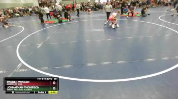 80 lbs Champ. Round 1 - Parker Wingen, Legends Of Gold vs Johnathan Thompson, Sebolt Wrestling Academy