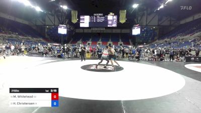 215 lbs Cons 8 #2 - Melvin Whitehead, NV vs Henry Christensen, IA