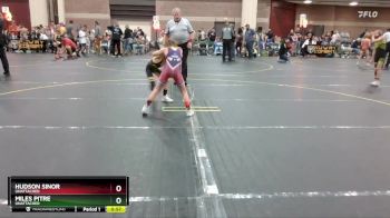 64 lbs Round 3 - Hudson Sinor, Unattached vs Miles Pitre, Unattached
