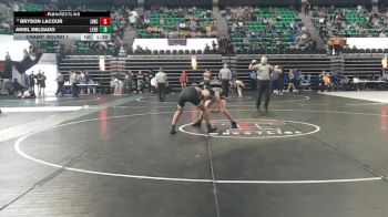 5A 126 lbs Champ. Round 1 - Bryson Lacour, Lincoln vs Ariel Delgado, Leeds