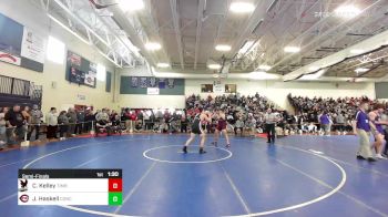 220 lbs Semifinal - Cooper Kelley, Timberlane vs Jaycee Haskell, Concord