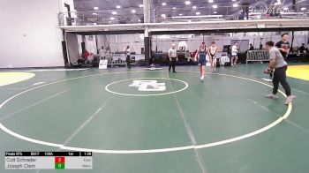 130A lbs Final - Colt Schrader, Eastside High School vs Joseph Clem, Wantagh