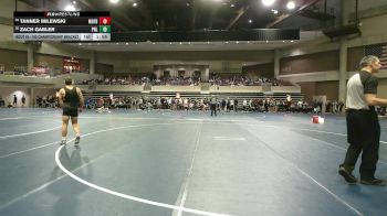 160 Championship Bracket Champ. Round 1 - Tanner Milewski, Medford vs Zach Gabler, Prior Lake