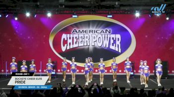 Buckeye Cheer Elite - Pride [2024 L4 Senior - D2 - Small Day 1] 2024 Cheer Power Grand Nationals