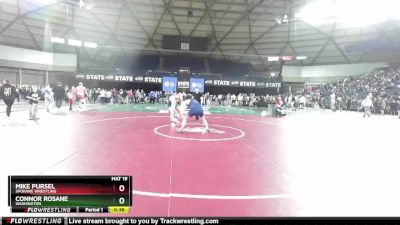 92 lbs Semifinal - Connor Rosane, Washington vs Mike Pursel, Spokane Wrestling