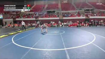 157 lbs Round 3 - 2nd Wrestleback And Semi-finals(16 Team) - Tyler Salsbury, Arlington Martin vs Cohen Schulze, Katy