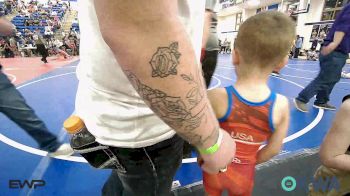 37 lbs 5th Place - Baxter Sellers, Salina Wrestling Club vs Owen Harader, Ponca City Wildcat Wrestling