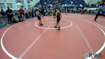 46 lbs Round Of 32 - Luke Rooney, Cyclone Wrestling Club vs Kase Selman, Weatherford Youth Wrestling