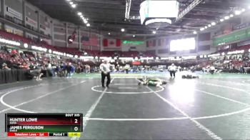 160 lbs Quarterfinal - James Ferguson, Eagle vs Hunter Lowe, Kuna