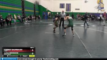 106 lbs Cons. Round 1 - Lucia Kidoguchi, Ida B. Wells vs Forrest Baumbaugh, Canby