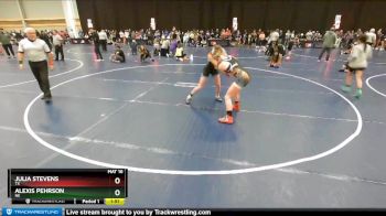 127 lbs Champ. Round 2 - Julia Stevens, TX vs Alexis Pehrson, NE