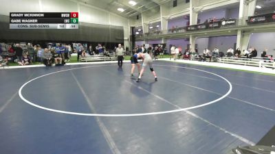 190 lbs Cons. Sub-semis - Grady McKinnon, MO West Championship Wrestling Club vs Gabe Wagner, Lancaster Wrestling Club