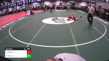 118A lbs Quarterfinal - Finnegan Obrien, Locust Valley vs Easton Mull, Owc/chestnut Ridge Hs