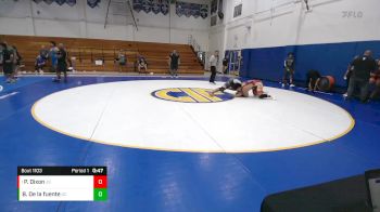 215 lbs Cons. Semi - Preston Dixon, Junipero Serra vs Blake De La Fuente, Ground Creatures