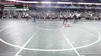64 lbs Consi Of 4 - Danger Welch, Claremore WC vs Cameron Breese, Jaguar WC